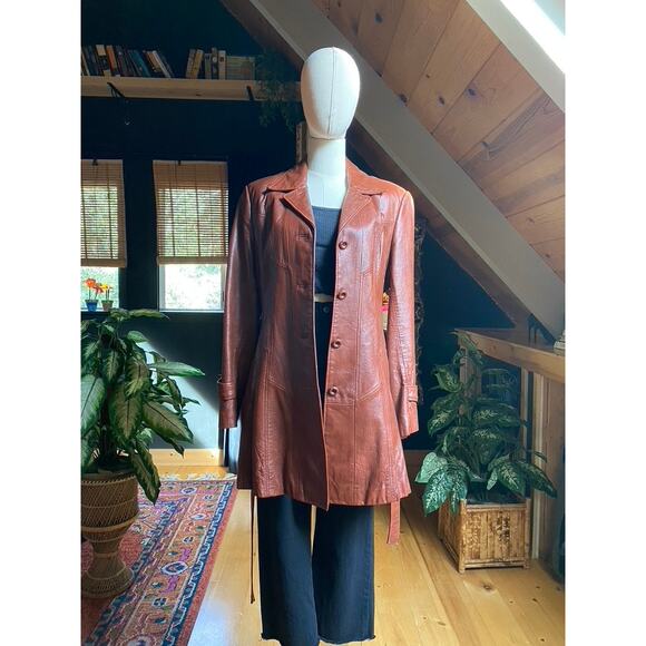 Vintage Leather Jacket 70s - Picture 2 of 7